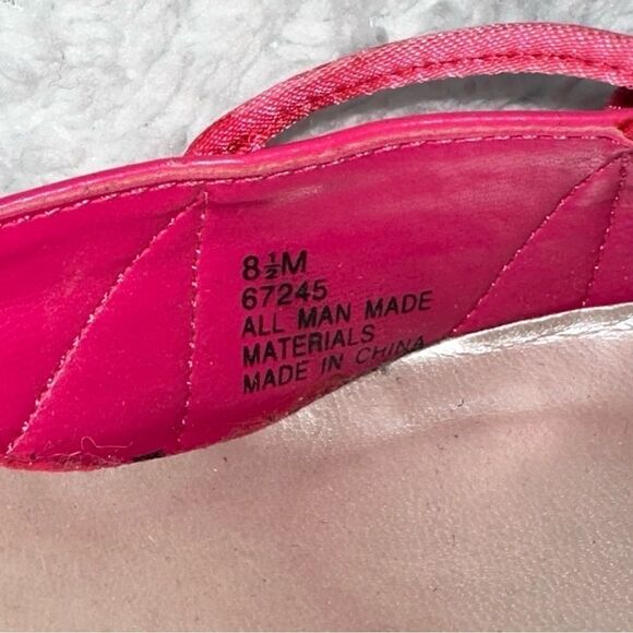 VTG Frederick’s of Hollywood  pink lace heels sz 8.5 - Picture 5 of 9